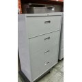 Global 4 Drawer Lateral Filing Cabinet Grey w/ Keys